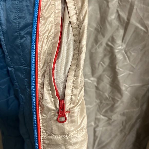 Cotopaxi Blue and Brown Reversible Jacket with Hood XS - Picture 9 of 15
